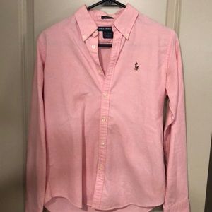Adorable pink Ralph Lauren button up! NWOT